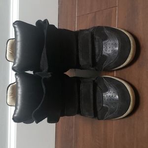 Isabel Marant Black Bekett Sneakers Size 37